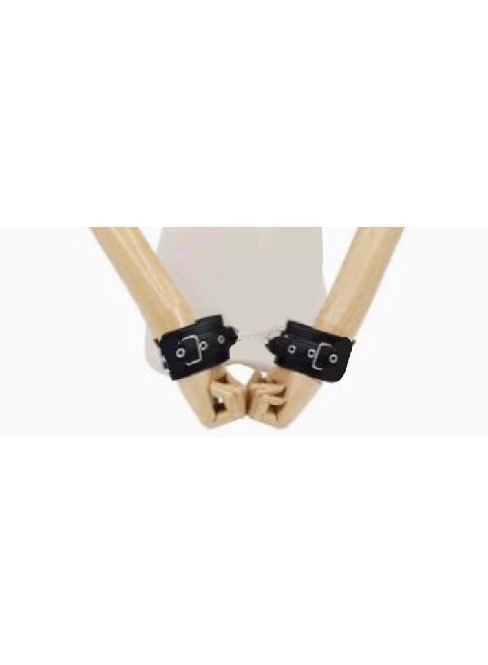 Sexy Lingerie Elastic with a Leather Hand straps,Black jumpsuit for Women - Image 4